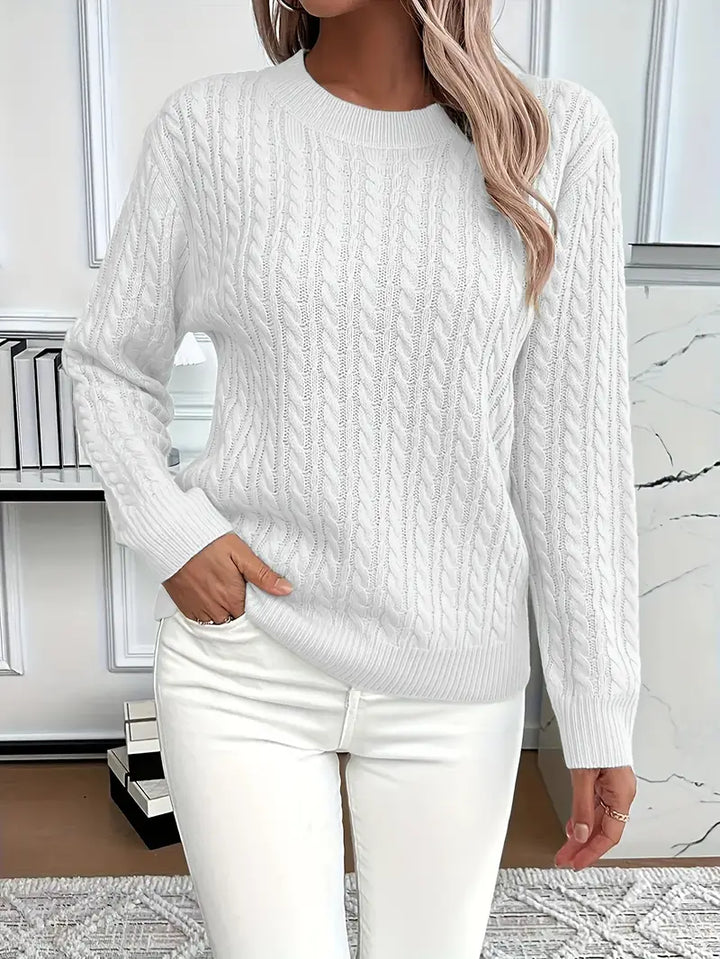 Women's Blouse | Cable Knit Pattern