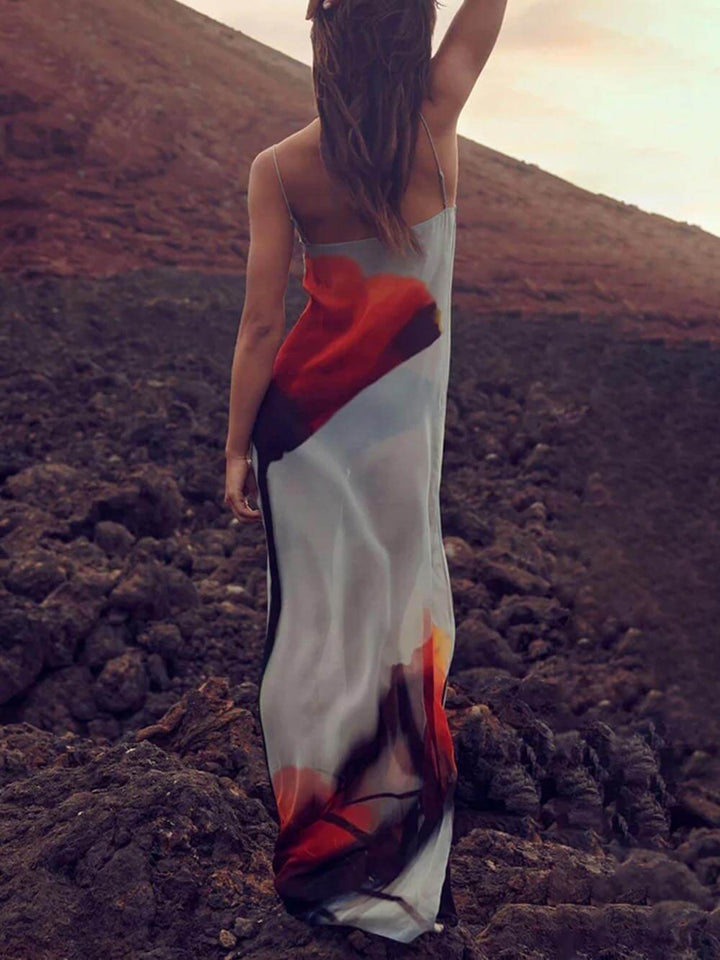 Women's Maxi Sundress | Casual Print