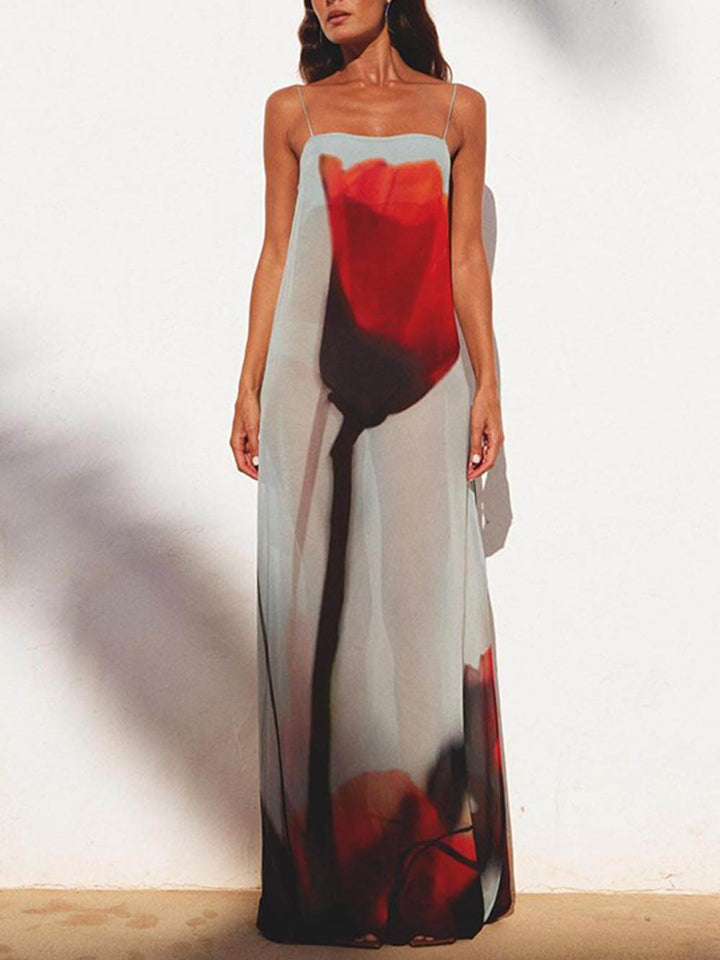 Women's Maxi Sundress | Casual Print