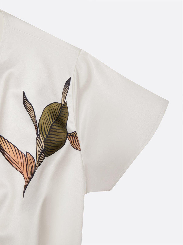 Women’s Dress | Printed Wrap Tie Waist