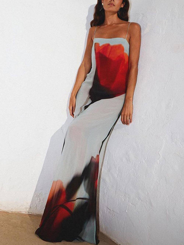 Women's Maxi Sundress | Casual Print