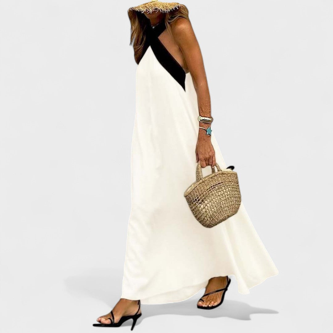 Women’s Dress | Cross Strap Maxi Sleeveless