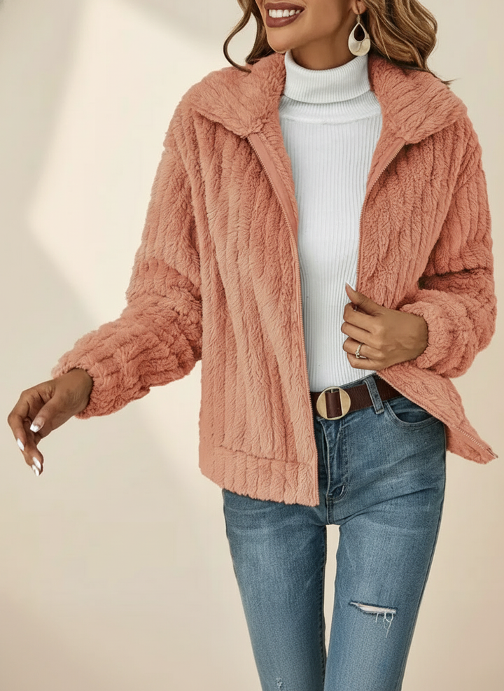 Women’s Cardigan | Zip Front Long Sleeve
