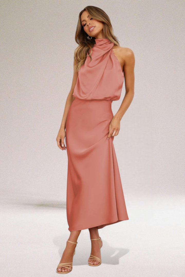 Women's Dress | Halter Neck Maxi