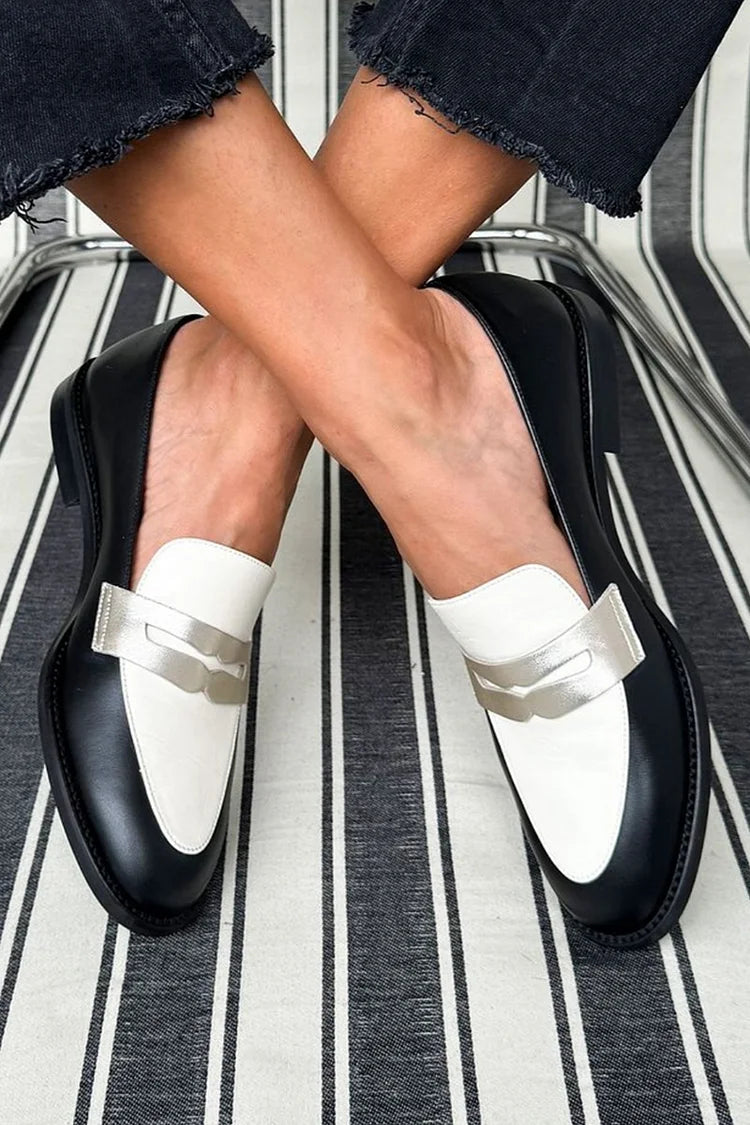 Loafers For Women | Slip On Two-tone