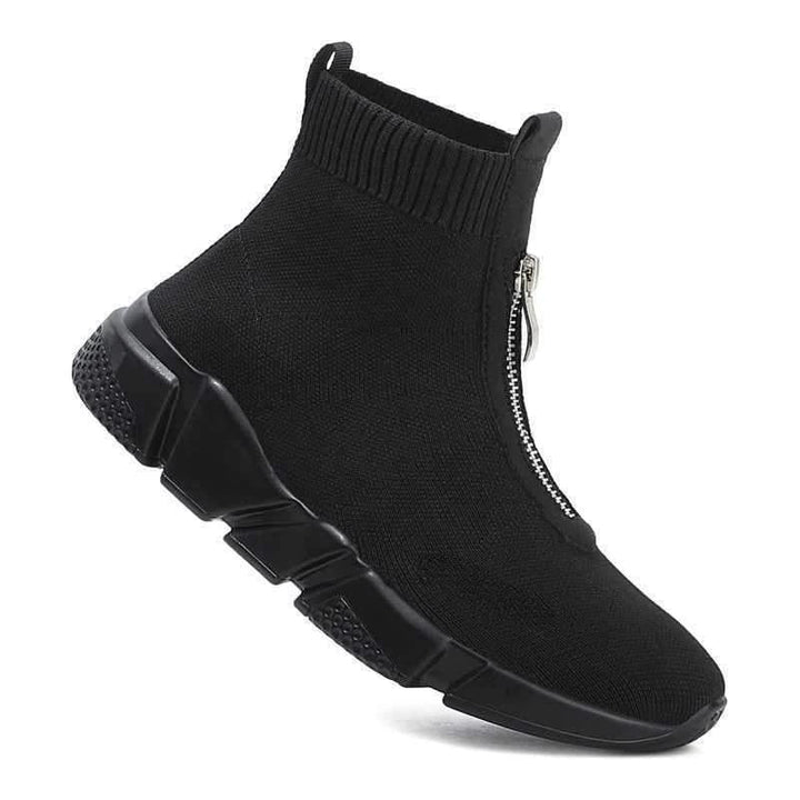 Boots For Women | High-Top Zip Front Platform Sole