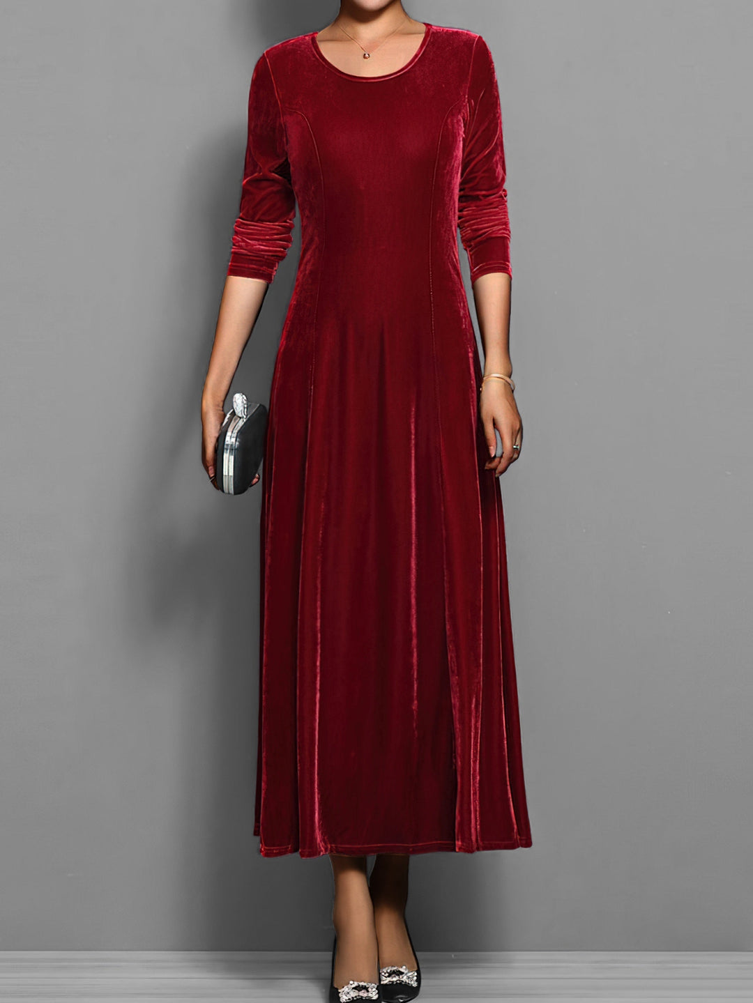 Women's Dress | Full-Length Flared Skirt