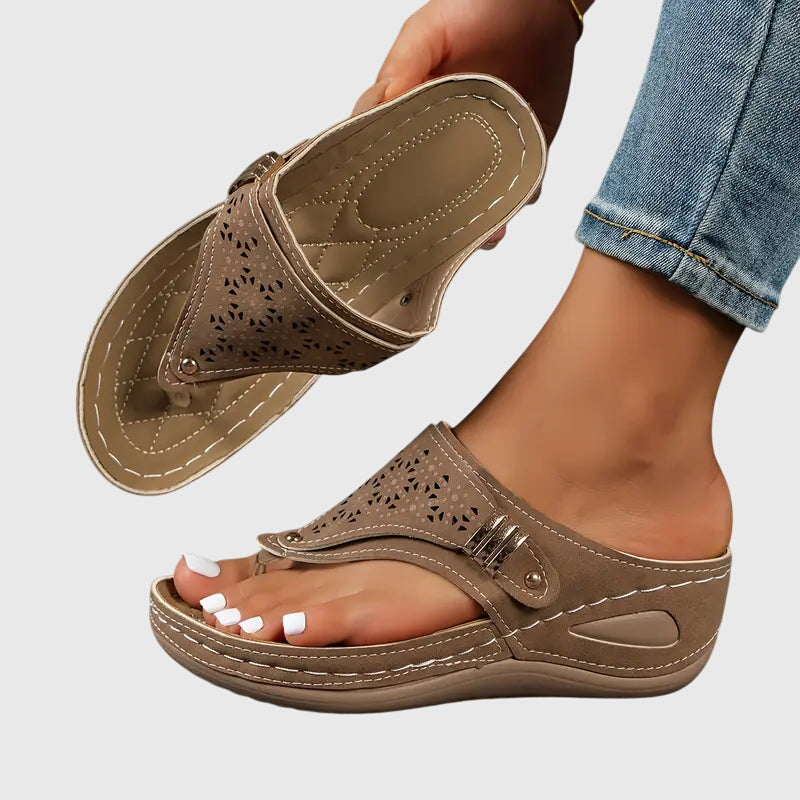 Women's Comfortable Sandals | Orthopedic Cushioned Slip-On