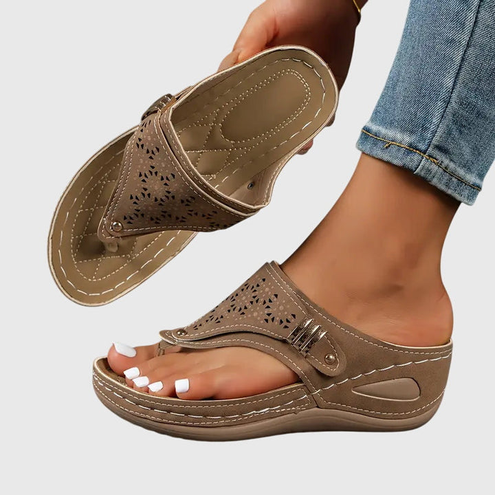 Women's Comfortable Sandals | Orthopedic Cushioned Slip-On