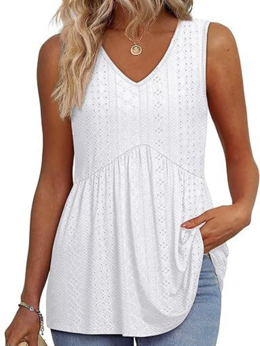 Women’s Top | Sleeveless V-Neck