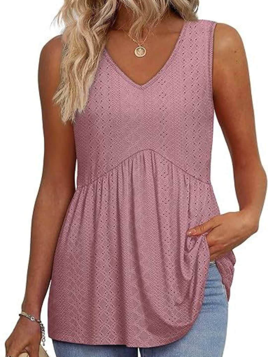 Women’s Top | Sleeveless V-Neck