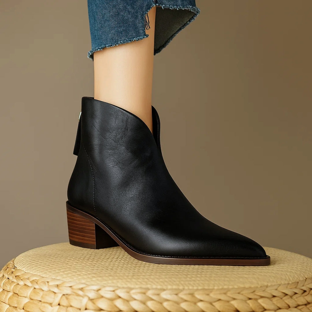 Boots For Women | Pointed Toe Ankle Heel