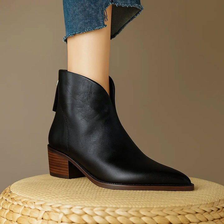 Boots For Women | Pointed Toe Ankle Heel