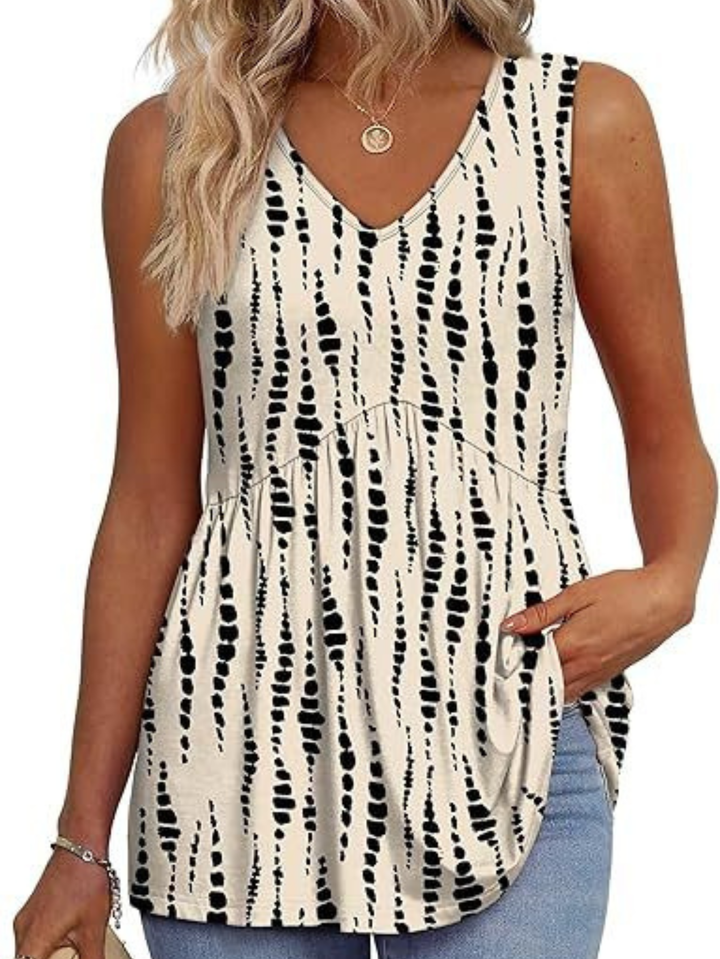 Women’s Top | Sleeveless V-Neck
