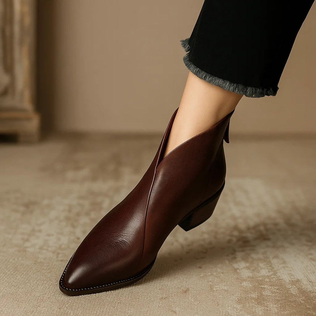 Boots For Women | Pointed Toe Ankle Heel