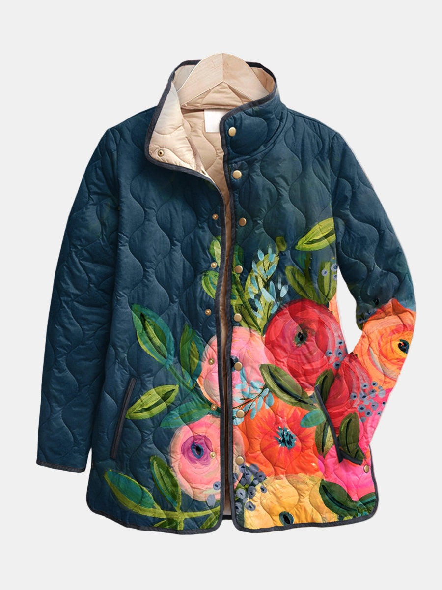 Women’s Jacket | Colorful Floral Print