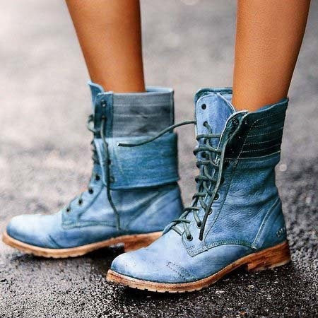Boots For Women | Ankle Height Lace-Up Design