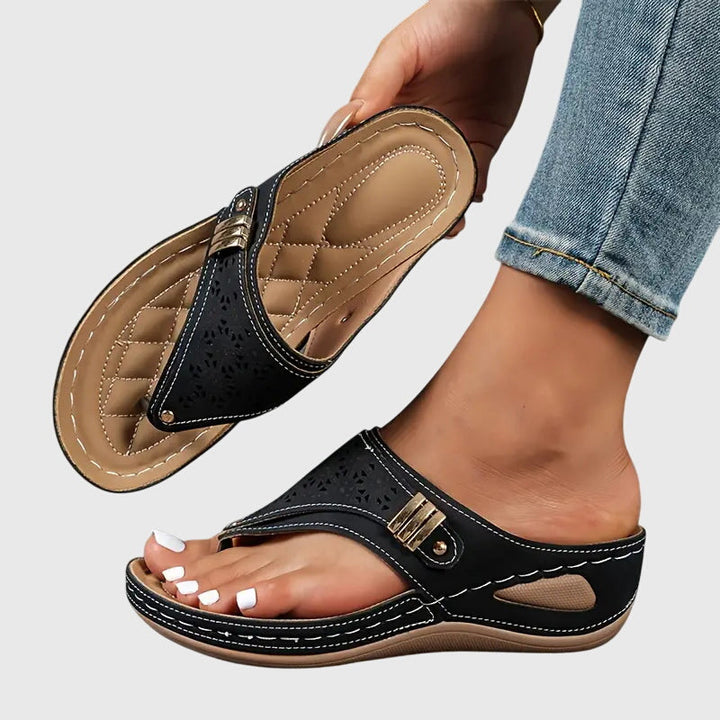 Women's Comfortable Sandals | Orthopedic Cushioned Slip-On