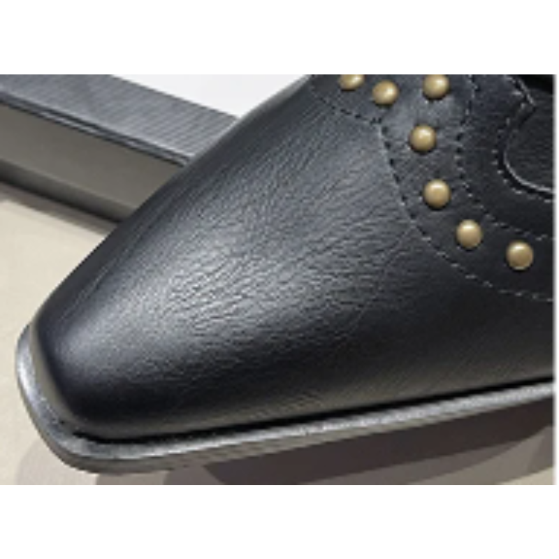Boots For Women | Ankle Stud Low Heel Slouch