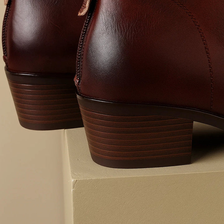 Boots For Women | Pointed Toe Ankle Heel