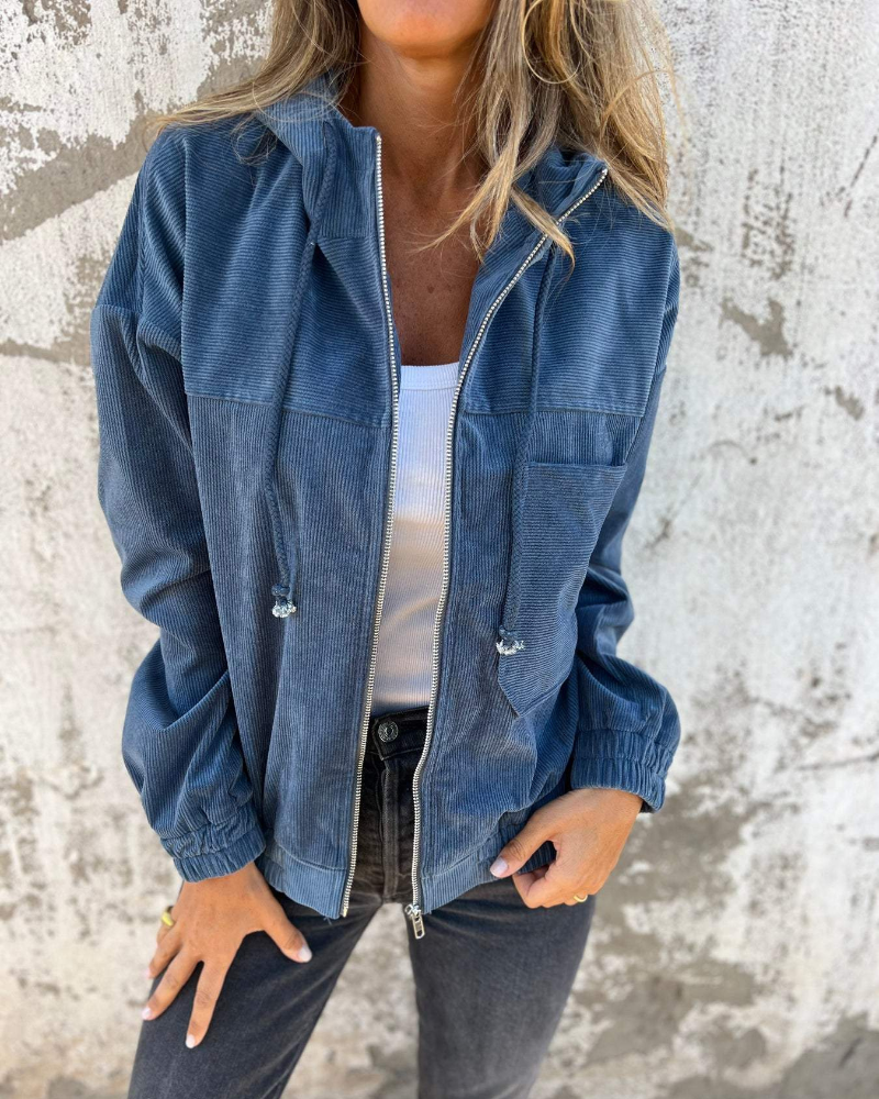 Womem's Jacket | Full Front Zipper Closure