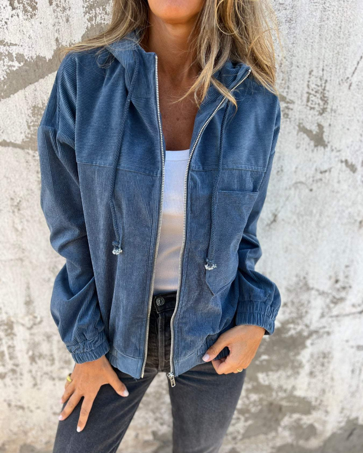 Womem's Jacket | Full Front Zipper Closure