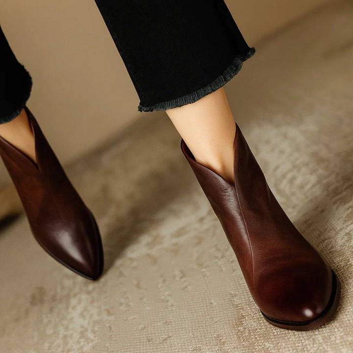Boots For Women | Pointed Toe Ankle Heel