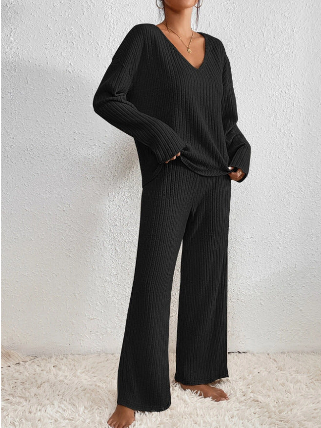 Women's Outfit Set | Long-sleeve Top and Matching Pant