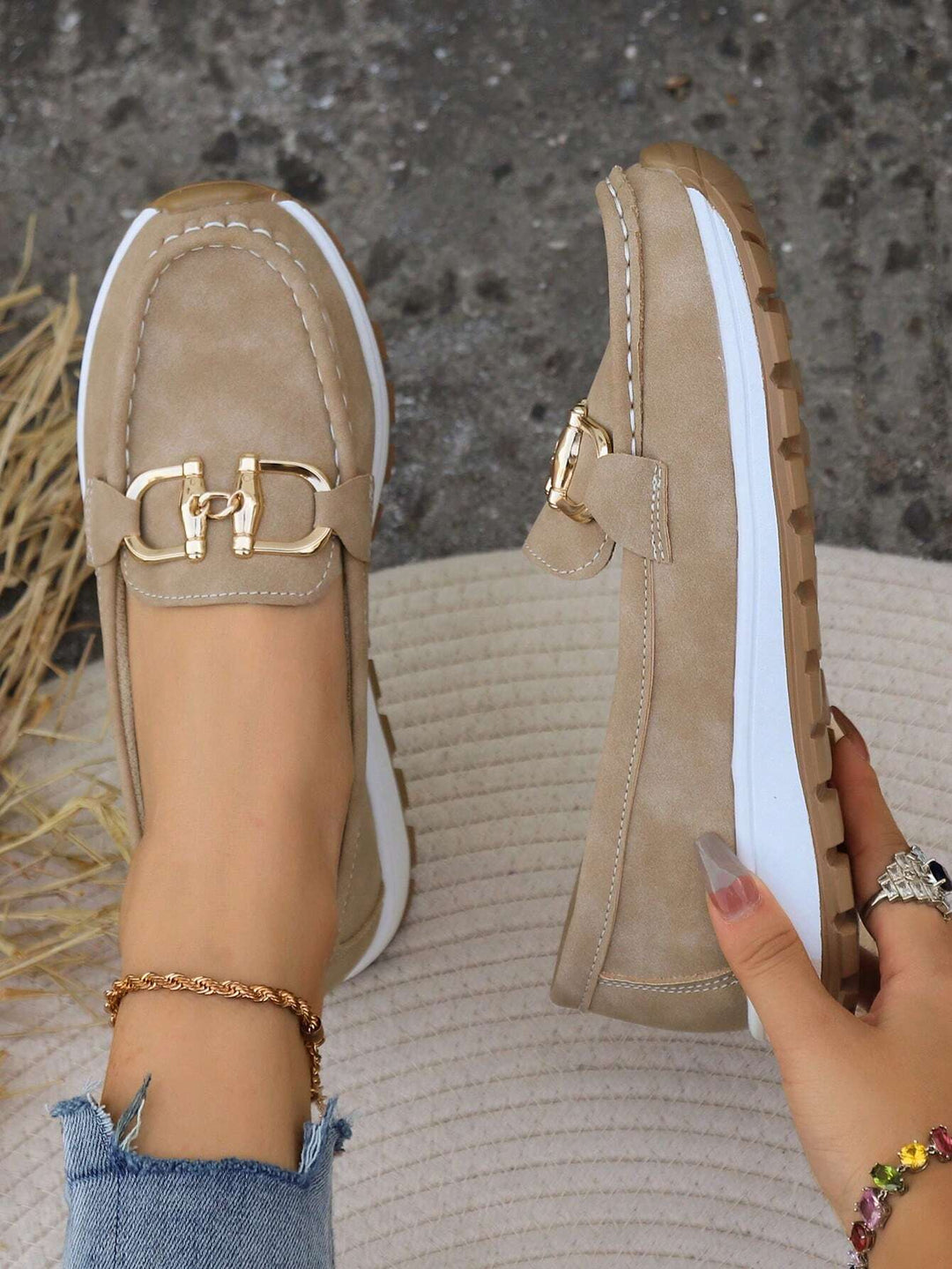 Women's Comfortable Loafers | Orthopedic Beach Cushioned
