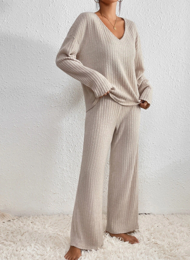 Women's Outfit Set | Long-sleeve Top and Matching Pant