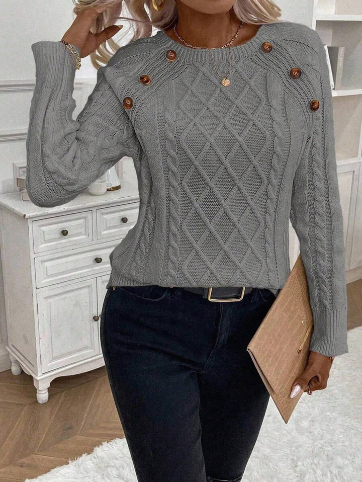 Women's Blouse | Decorative Button Details