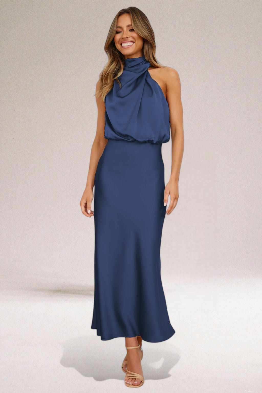 Women's Dress | Halter Neck Maxi