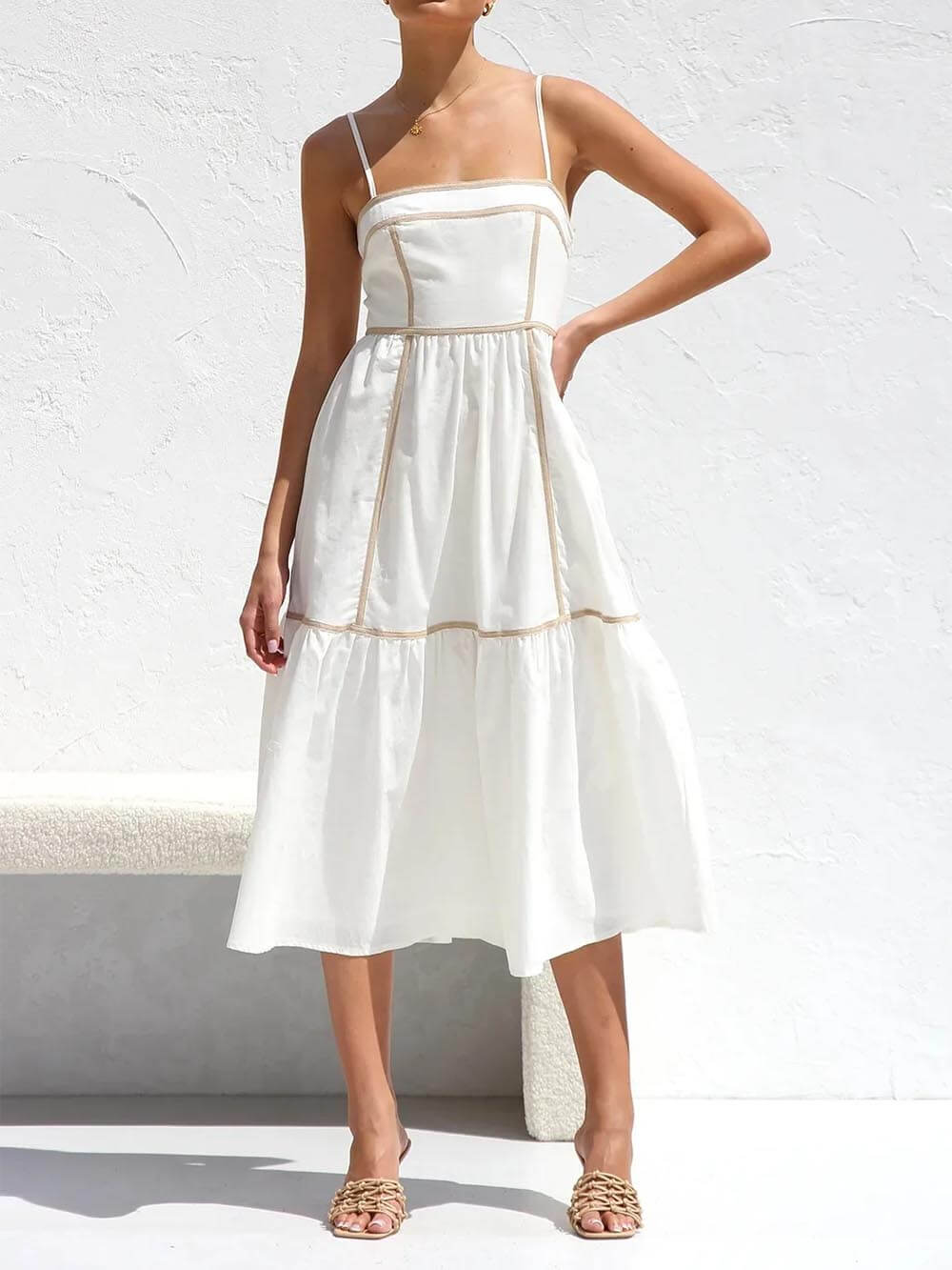 Women's Midi Sundress | Sleeveless