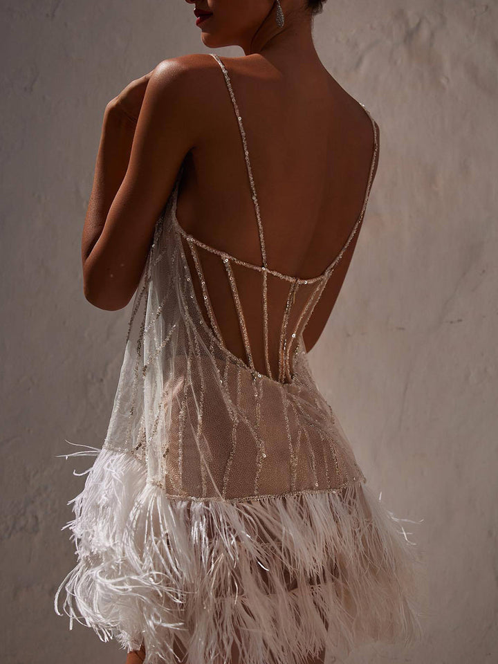 Women's Mini Sundress | Open Back