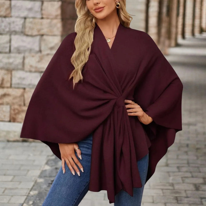 Women’s Poncho | Draped Wrap Style