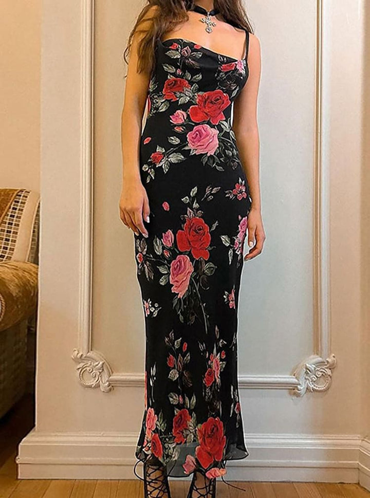 Women's Floral Maxi Dress | Casual