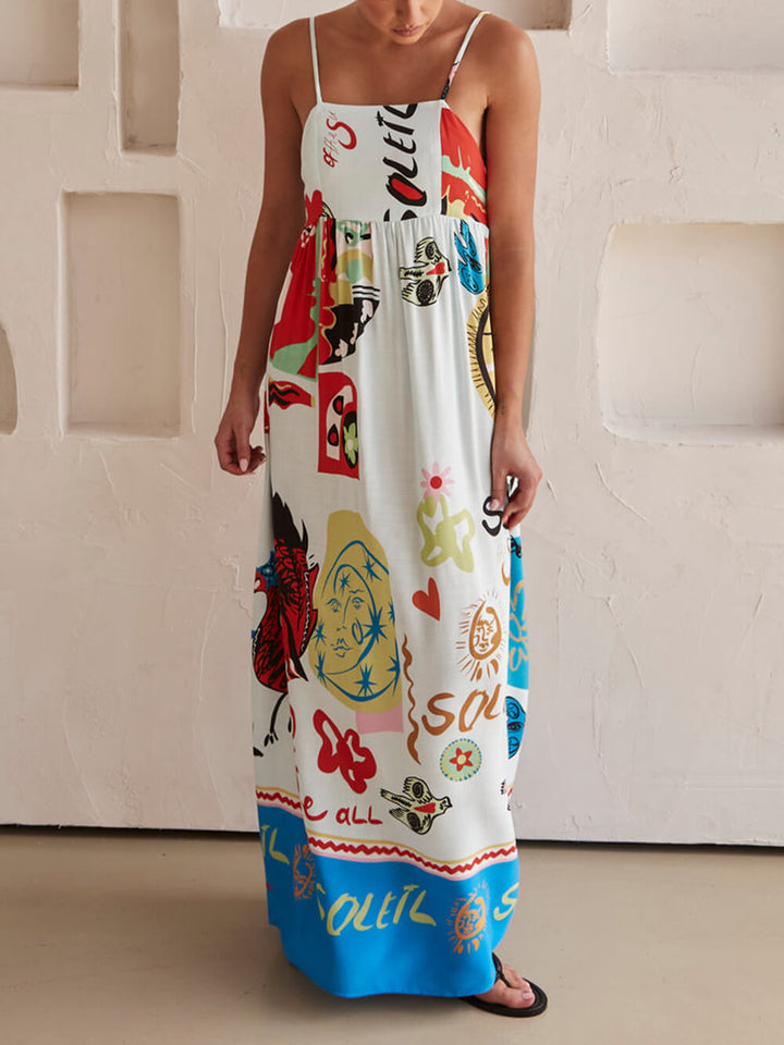 Women's White Maxi Dress | Casual