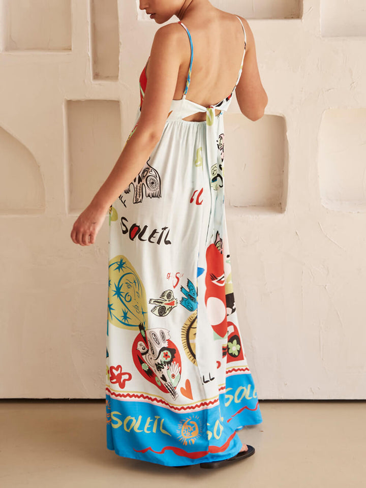 Women's White Maxi Dress | Casual