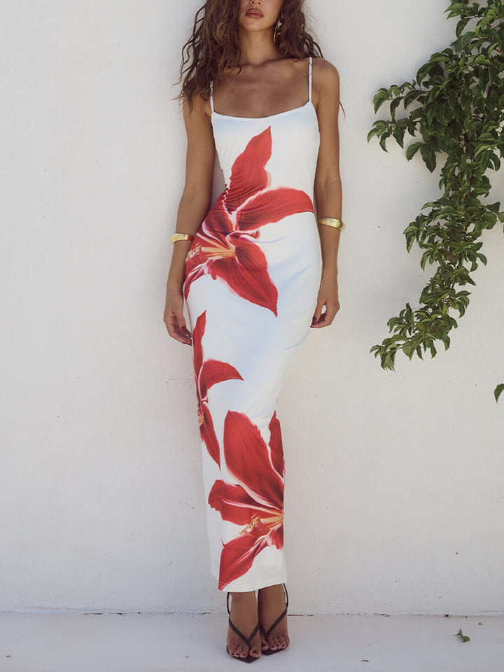 Women's Floral Maxi Dress | Beach