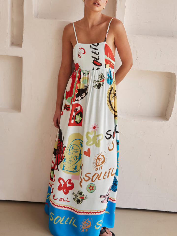 Women's White Maxi Dress | Casual