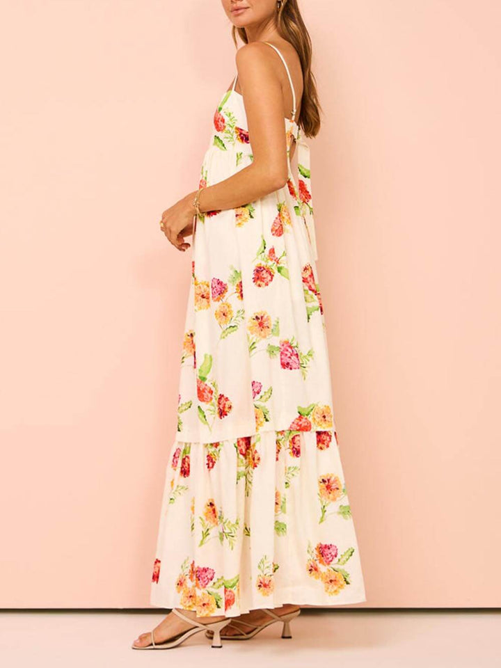 Women's Maxi Sundress | Casual Open Back