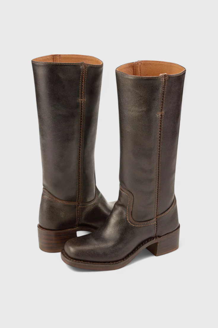 Boots For Women | Knee-High Straight Shaft Design