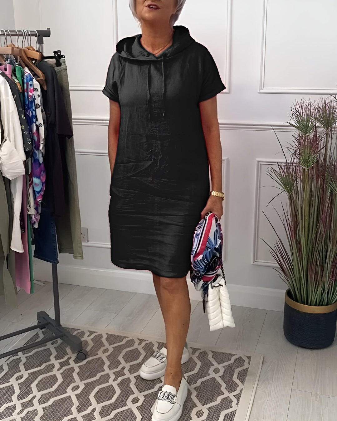 Women’s Dress | Hooded Short Sleeve