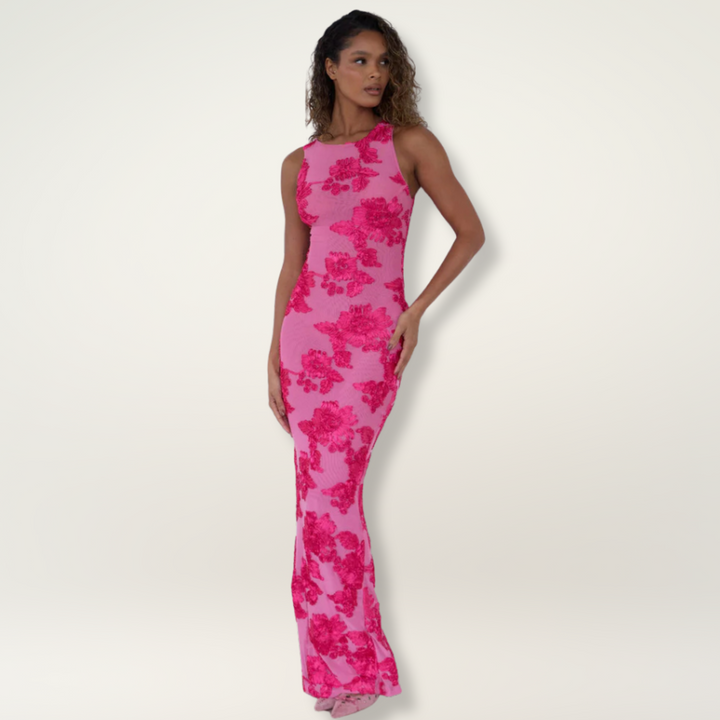 Women’s Dress | Floral Sleeveless Maxi
