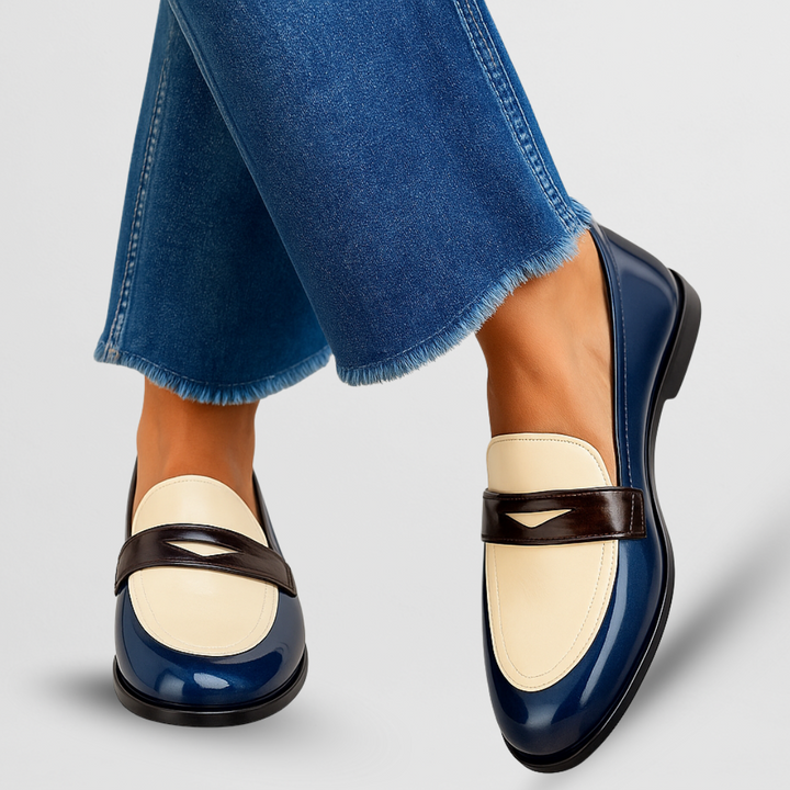 Loafers for Women | Two-tone Slip On