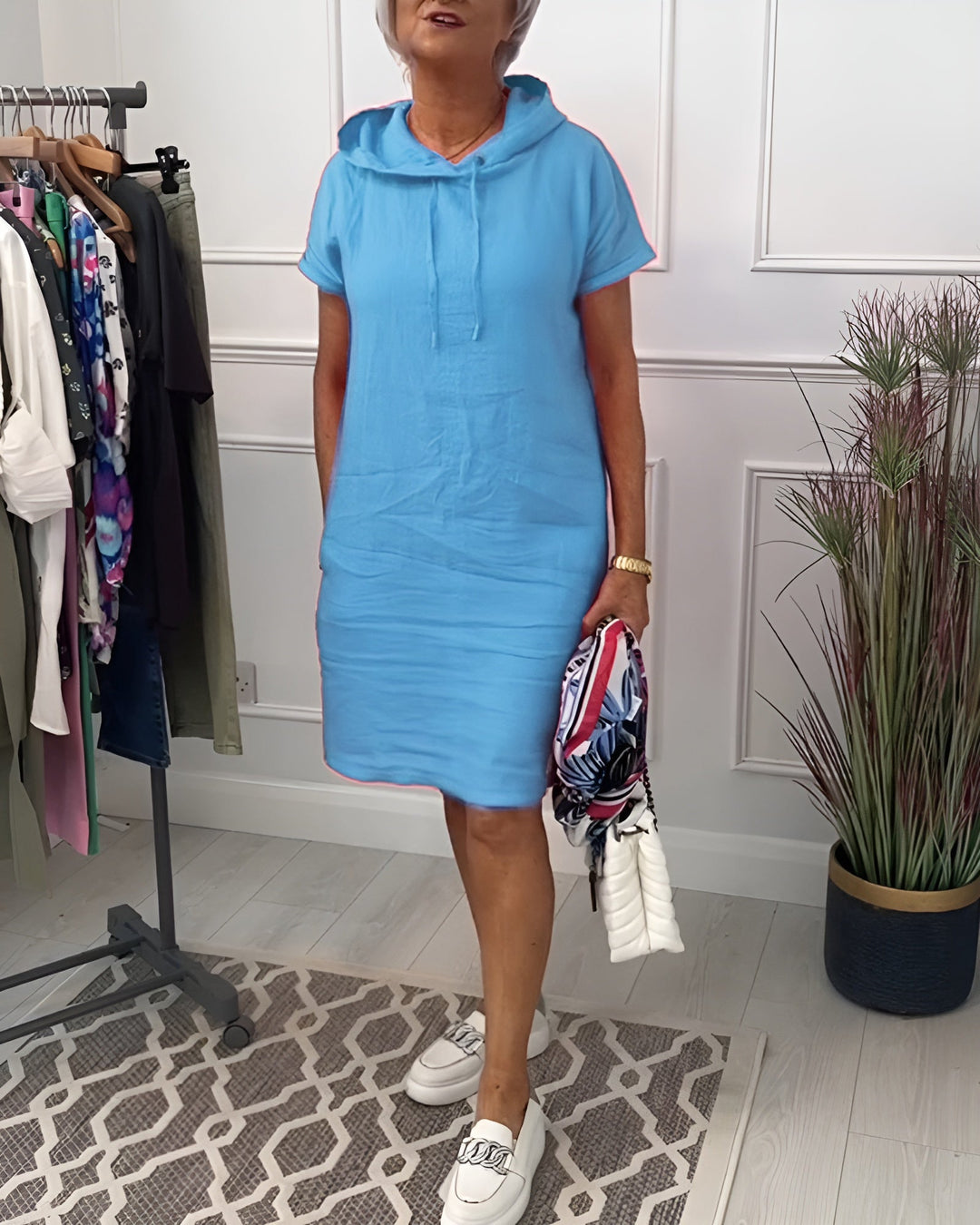 Women’s Dress | Hooded Short Sleeve