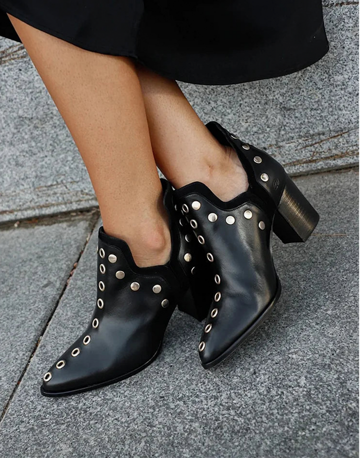 Boots for Women | Studded Wide-Heel