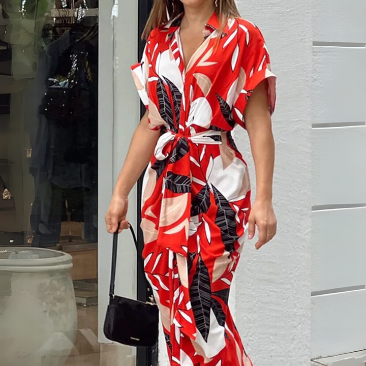 Women's Dress | Collar And Placket Design