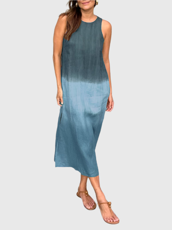 Women’s Dress | Sleeveless Ombre Midi