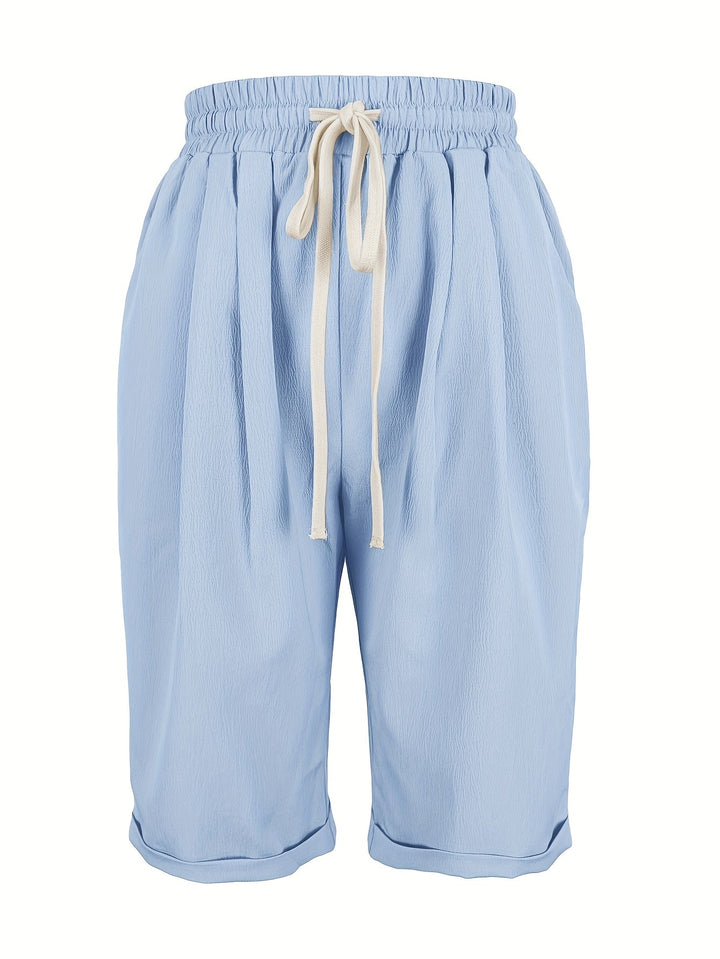 Women's Shorts | Pull-On Straight Leg Cropped